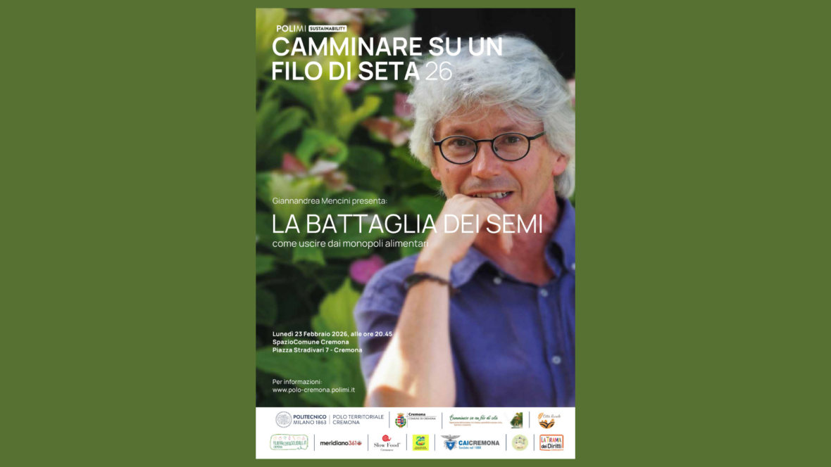 La battaglia dei semi. Rassegna Camminare su un filo di seta