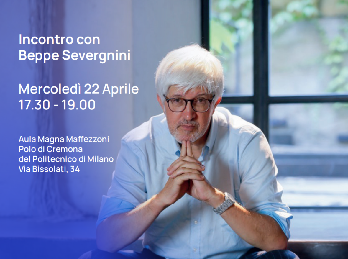 Severgnini al Politecnico: la pianura è un'avventura.