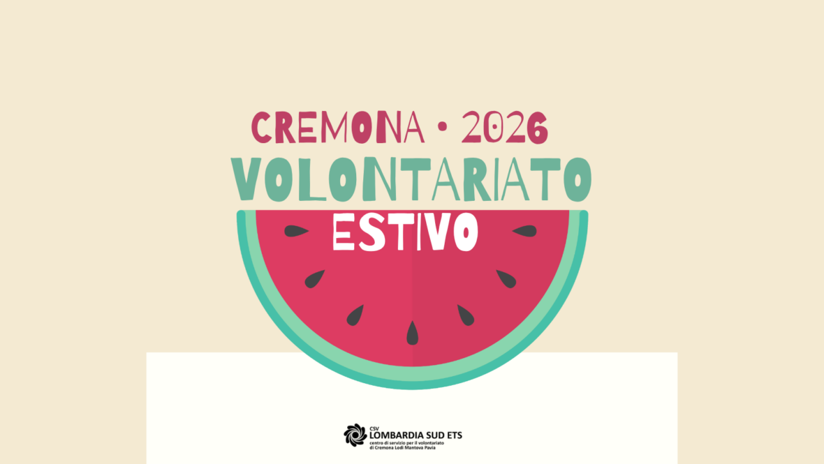 Volontariato estivo con CSV